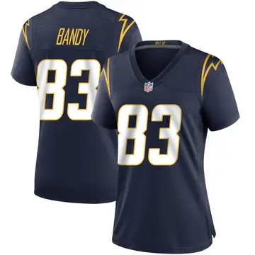Nike Michael Bandy Women's Game Los Angeles Chargers Navy Team Color Jersey