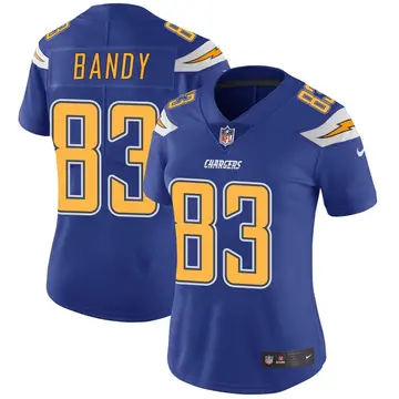 Nike Michael Bandy Women's Limited Los Angeles Chargers Royal Color Rush Vapor Untouchable Jersey