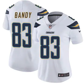 Nike Michael Bandy Women's Limited Los Angeles Chargers White Vapor Untouchable Jersey