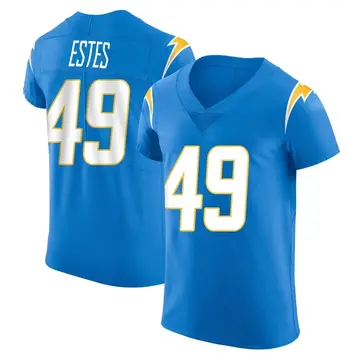 Nike Mike Estes Men's Elite Los Angeles Chargers Blue Alternate Vapor Untouchable Jersey