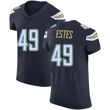 Nike Mike Estes Men's Elite Los Angeles Chargers Navy Blue Team Color Vapor Untouchable Jersey