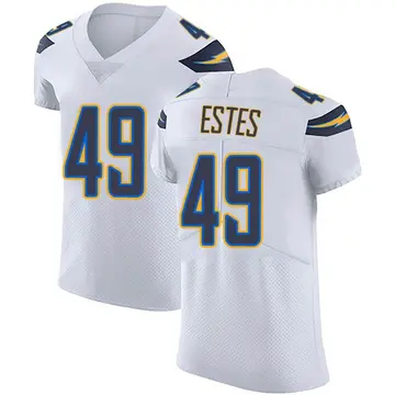 Nike Mike Estes Men's Elite Los Angeles Chargers White Vapor Untouchable Jersey