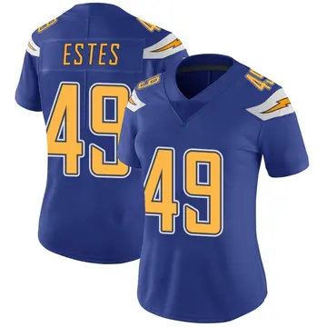 Nike Mike Estes Women's Limited Los Angeles Chargers Royal Color Rush Vapor Untouchable Jersey