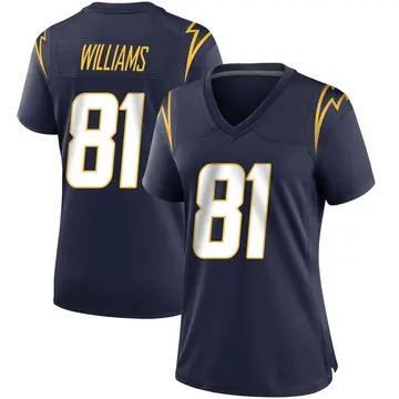 Nike Mike Williams Women's Game Los Angeles Chargers Navy Team Color Jersey