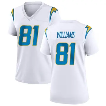 Nike Mike Williams Women's Game Los Angeles Chargers White Jersey