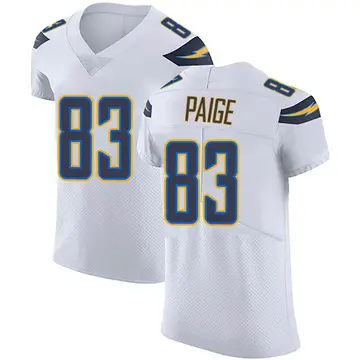 Nike Mitchell Paige Men's Elite Los Angeles Chargers White Vapor Untouchable Jersey