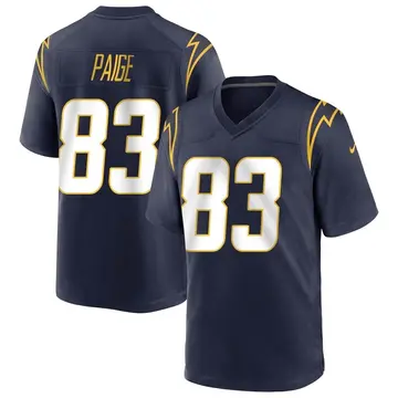 Nike Mitchell Paige Men's Game Los Angeles Chargers Navy Team Color Jersey