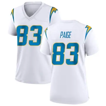 Nike Mitchell Paige Women's Game Los Angeles Chargers White Jersey