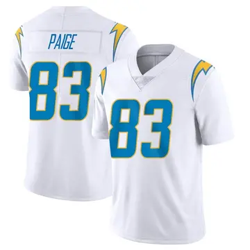 Nike Mitchell Paige Youth Limited Los Angeles Chargers White Vapor Untouchable Jersey