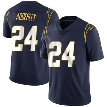 Nike Nasir Adderley Youth Limited Los Angeles Chargers Navy Team Color Vapor Untouchable Jersey