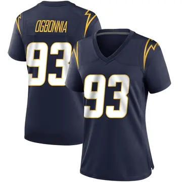 Nike Otito Ogbonnia Women's Game Los Angeles Chargers Navy Team Color Jersey