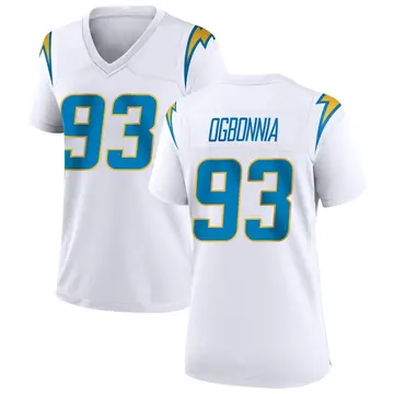 Nike Otito Ogbonnia Women's Game Los Angeles Chargers White Jersey