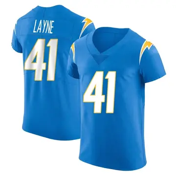 Nike Raheem Layne Men's Elite Los Angeles Chargers Blue Alternate Vapor Untouchable Jersey