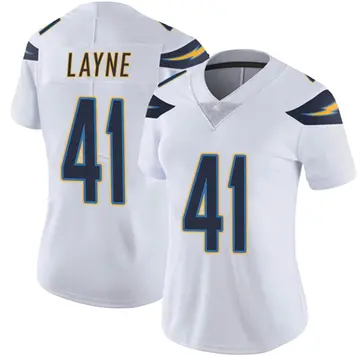 Nike Raheem Layne Women's Limited Los Angeles Chargers White Vapor Untouchable Jersey