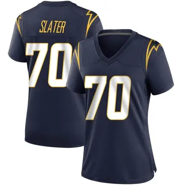 Nike Rashawn Slater Women's Game Los Angeles Chargers Navy Team Color Jersey