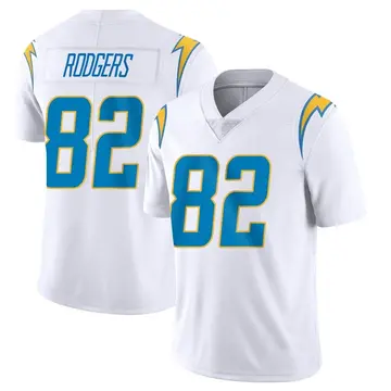 Nike Richard Rodgers Men's Limited Los Angeles Chargers White Vapor Untouchable Jersey