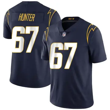 Nike Ryan Hunter Men's Limited Los Angeles Chargers Navy Team Color Vapor Untouchable Jersey