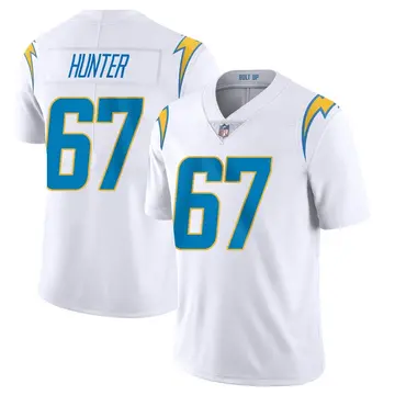 Nike Ryan Hunter Men's Limited Los Angeles Chargers White Vapor Untouchable Jersey