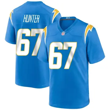 Nike Ryan Hunter Youth Game Los Angeles Chargers Blue Powder Alternate Jersey