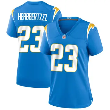 Nike Ryan Smith Women's Game Los Angeles Chargers Blue Powder Alternate Jersey