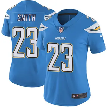 Nike Ryan Smith Women's Limited Los Angeles Chargers Blue Powder Vapor Untouchable Alternate Jersey