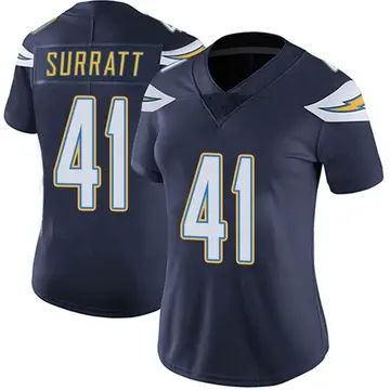 Nike Sage Surratt Women's Limited Los Angeles Chargers Navy Team Color Vapor Untouchable Jersey