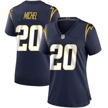 Nike Sony Michel Women's Game Los Angeles Chargers Navy Team Color Jersey