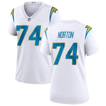 Nike Storm Norton Women's Game Los Angeles Chargers White Jersey