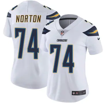 Nike Storm Norton Women's Limited Los Angeles Chargers White Vapor Untouchable Jersey