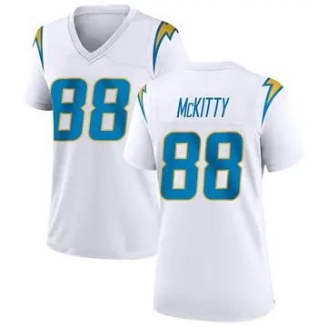 Nike Tre' McKitty Women's Game Los Angeles Chargers White Jersey