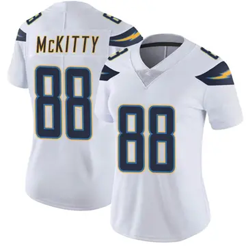 Nike Tre' McKitty Women's Limited Los Angeles Chargers White Vapor Untouchable Jersey