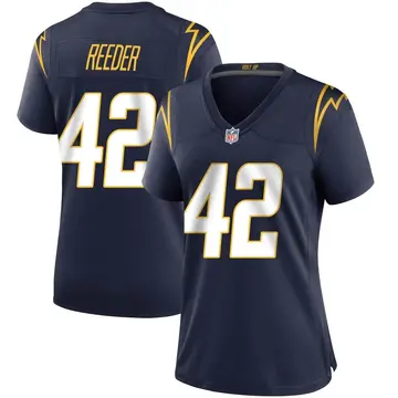 Nike Troy Reeder Women's Game Los Angeles Chargers Navy Team Color Jersey