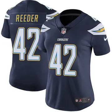 Nike Troy Reeder Women's Limited Los Angeles Chargers Navy Team Color Vapor Untouchable Jersey