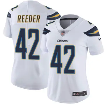 Nike Troy Reeder Women's Limited Los Angeles Chargers White Vapor Untouchable Jersey