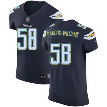 Nike Tyreek Maddox-Williams Men's Elite Los Angeles Chargers Navy Blue Team Color Vapor Untouchable Jersey