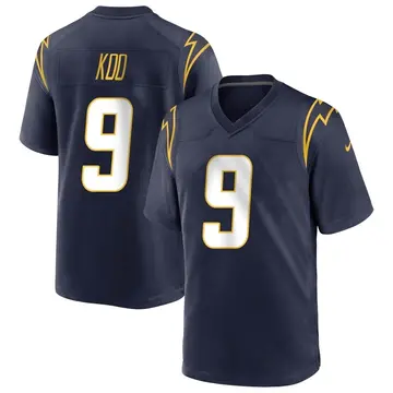 Nike Younghoe Koo Men's Game Los Angeles Chargers Navy Team Color Jersey
