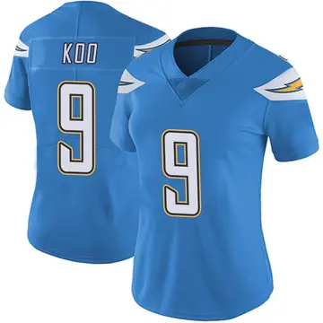 Nike Younghoe Koo Women's Limited Los Angeles Chargers Blue Powder Vapor Untouchable Alternate Jersey