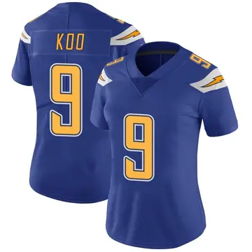 Nike Younghoe Koo Women's Limited Los Angeles Chargers Royal Color Rush Vapor Untouchable Jersey
