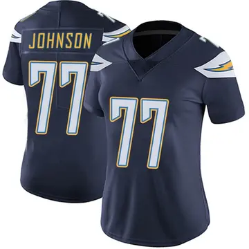 Nike Zion Johnson Women's Limited Los Angeles Chargers Navy Team Color Vapor Untouchable Jersey